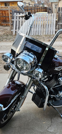 Harley Davidson Shaded Windshield WITHOUT Mounting Brackets.