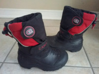 Child Winter Boots, NHL Montreal Canadiens - size 9 