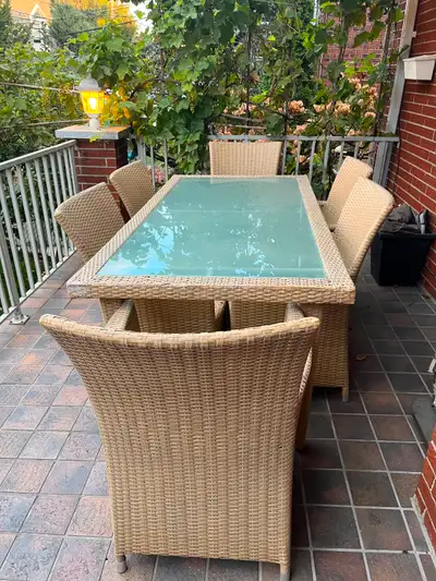 Moving Sale … come see items! Beautiful patio table, View more