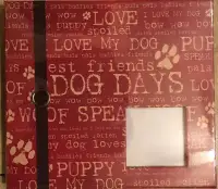 8"x8" scrapbook - "Dog Days" pet theme