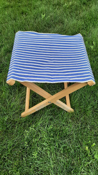 Cute Ikea foldable canvas stool