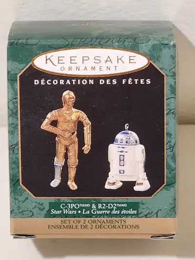 Hallmark C-3PO & R2 D2 Ornament, View more