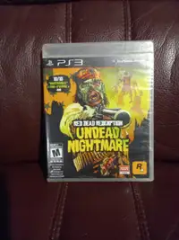 Red Dead Redemption Undead nightmare ps3 (Sealed)