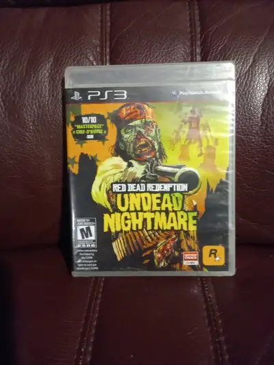 Red Dead Redemption Undead Nightmare ps3 (Sealed) Ready to be professionally rated 30 obo.