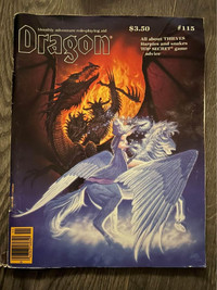 Retro Dragon magazine Dnd
