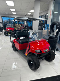 NEW GOLF CART ELECTRIC EZGO VALOR FOUR SEATER - FINANCE ME