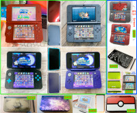 128GB Nintendo NEW 3DS ⎮ 2DS XL《ALL POKEMON 500+    Games》