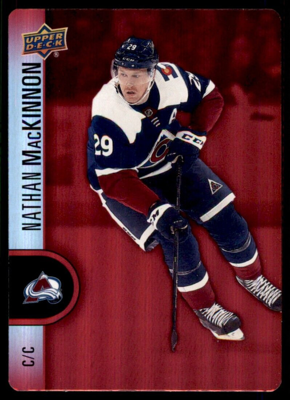 22/23 Tim Hortons Red Parallel Nathan MacKinnon Avalanche in Arts & Collectibles in Ottawa