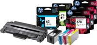 HP AND CANON INK CARTRIDGE AND TONNER AVAILABLE