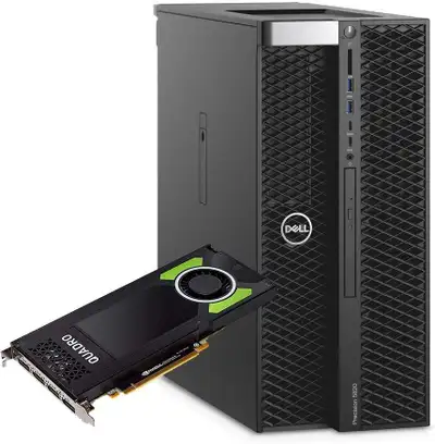 A vendre une station de travail {Montage Video, devloppement, 3d ...} Dell Workstation 5820 en parfa...