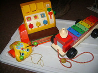 OLD  FISHER  PRICE  TOYS