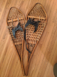 Vintage snowshoes