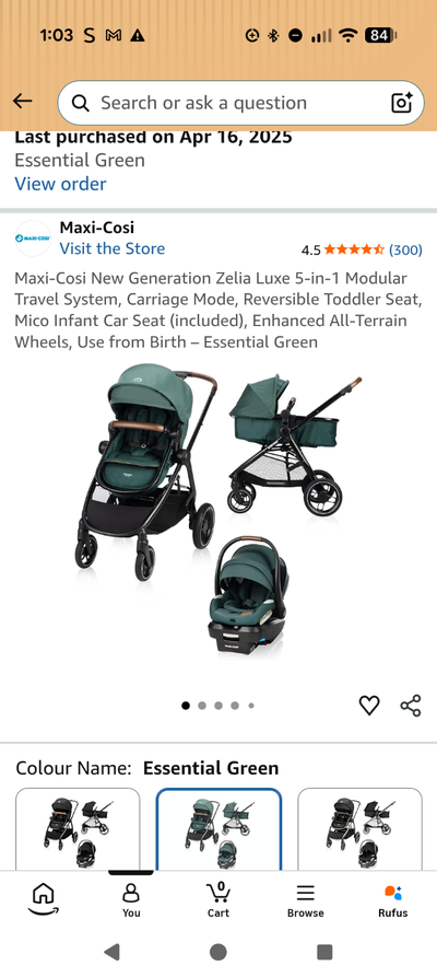 Stroller 5 in 1, View more
