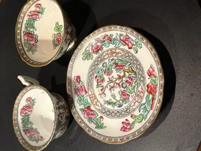 Coalport collectible Indian Tree Tea Cups, View more