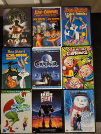 Various Children's DVDs