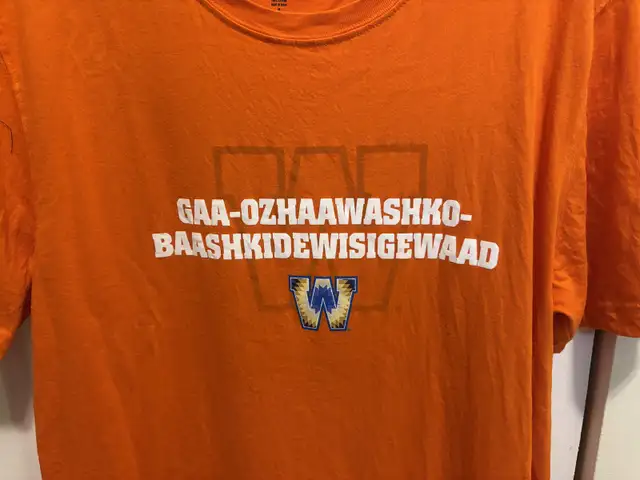 New Era Winnipeg Blue Bombers Orange Shirt - Size M in Men's in Winnipeg - Image 3