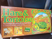 Vintage original 1980s Hare and Tortoise game