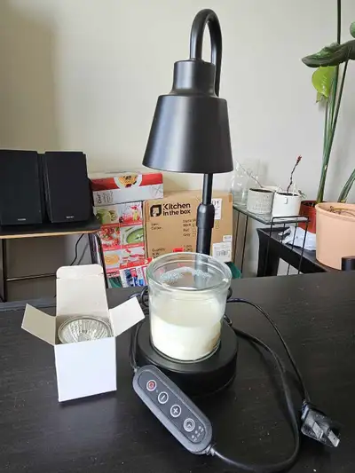 Black Metal Candle Warmer, View more
