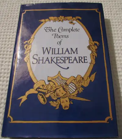 The Complete Poems of William Shakespeare classic lit book, View more