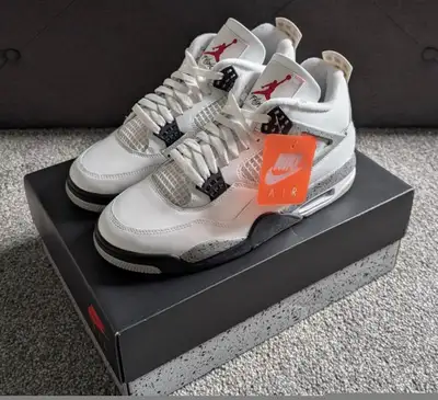 Jordan 4 White Cement 2025, View more
