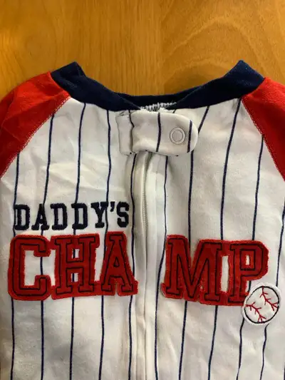 Baby Baseball Onesie 3-6 months, View more