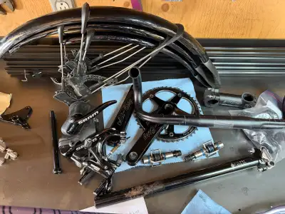 single speed parts, nearly complete build package, View more