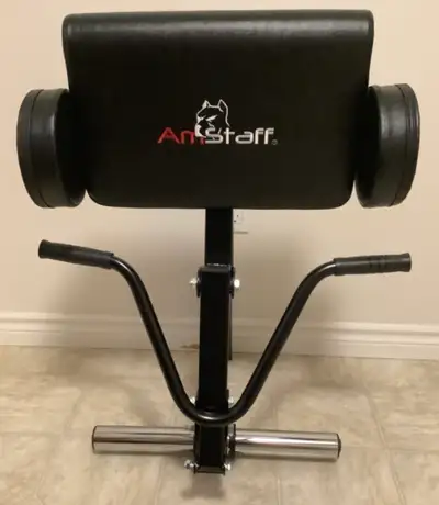AmStaff Preachers Curl Attachment for Workout Bench Brand New just modified to fit a bench that have...