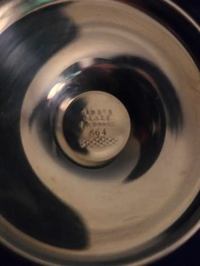 King's Plate silver wine goblets65131827273729122