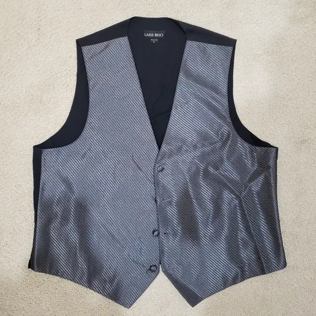 Men’s Grey Pinstripe Vests or Waistcoats – $5 Each in Men's in Downtown-West End - Image 2