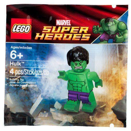 NEW LEGO HULK MINIFIGURE IN SEALED POLYBAG - 5000022 in Toys & Games in Winnipeg