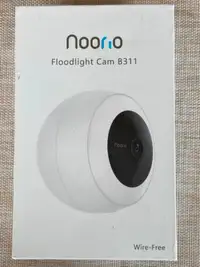 Wireless Floodlight Security Camera with Night Vision. Brand New