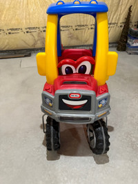 Well-loved Little Tikes truck