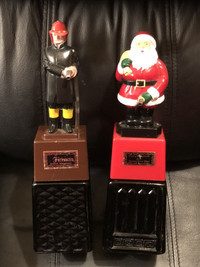 Two vintage funny bar drink dispensers in working condition