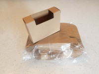 Cardboard soap box with window cutout