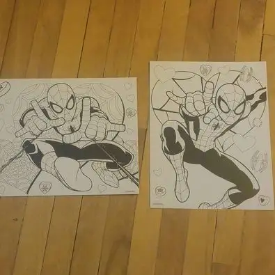 ENSEMBLE DE PEINTURE - COLORING PAINT SET. $0.25 : SPIDER-MAN., View more