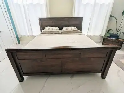 King Bed Frame and Dresser, View more