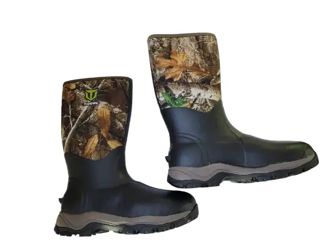 TideWe Hunting Boots for Men, Insulated Waterproof Durable, 12 in Fishing, Camping & Outdoors in City of Toronto - Image 11
