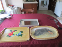 3  Serving Trays at $10.00 each or 3 for $25.00