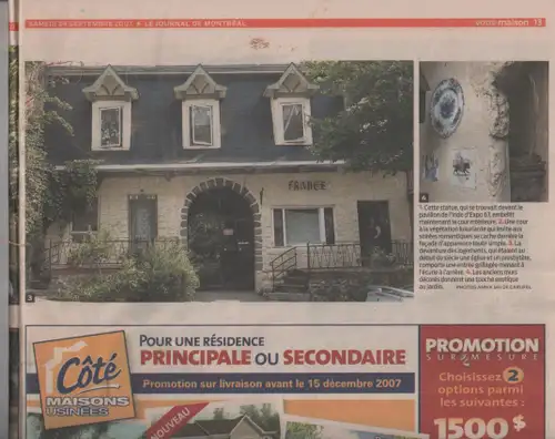 3 1/2 DOWNTOWN, MONTREAL OPEN HOUSE: WALK IN VISITS AT 1459 PLESSIS, Mtl., QC FRIDAY APRIL 24, 2026...