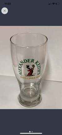 Alexander Keith’s Beer Glasses - qty 13