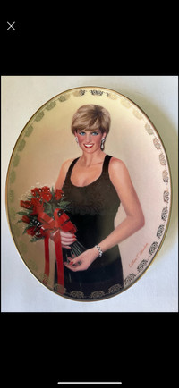 Princess Diana Bradford Exchange Decorative Plate 1998