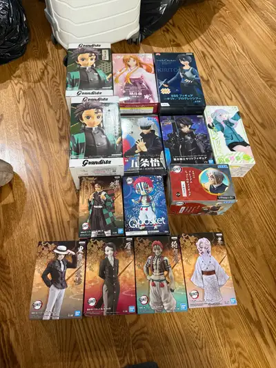 Please contact for specific pricing or bundles. Prices vary from $15-$35 Asuna - SOLD Akaza (bottom)...