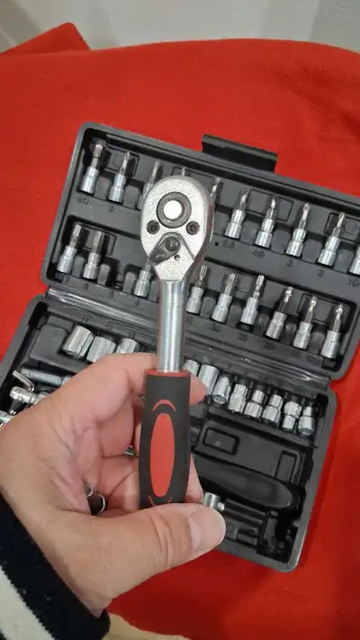 Hex bit (w issue) Ratchet Socket Wrench Set, View more