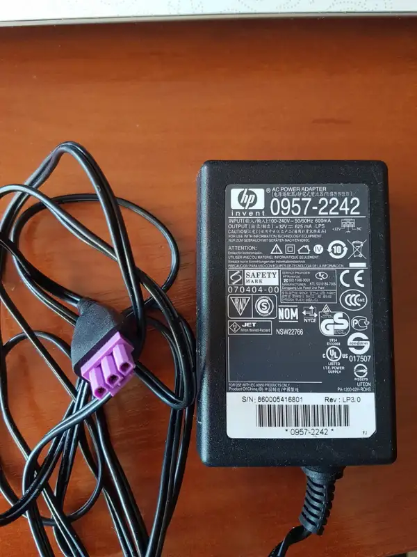 HP Power Adapter 0957-2242 for several HP printers in Printers, Scanners & Fax in City of Toronto - Image 2