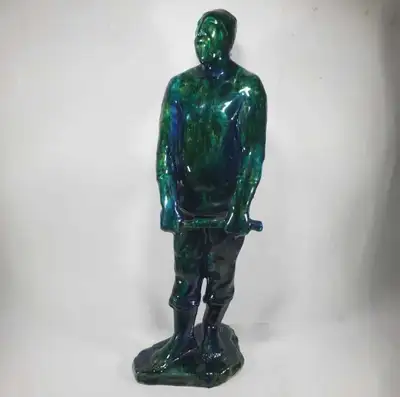 Vintage Carlo Massa ceramic figure, View more