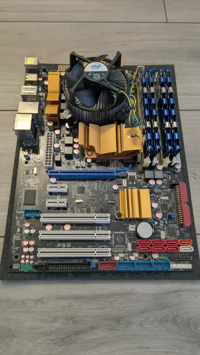 FS: Asus Motherboard + Intel CPU, Cooler & Ram, View more