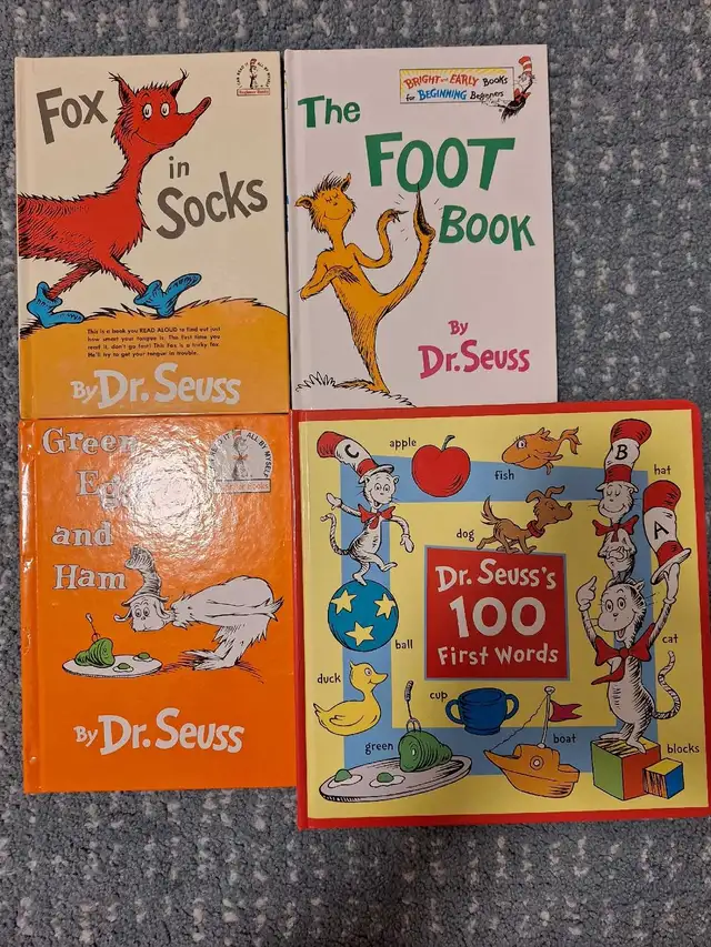 4 Dr. Seuss books for $20 ($50 new) in Children & Young Adult in Markham / York Region - Image 2