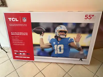 TCL 55" Smart TV** New in box**, View more