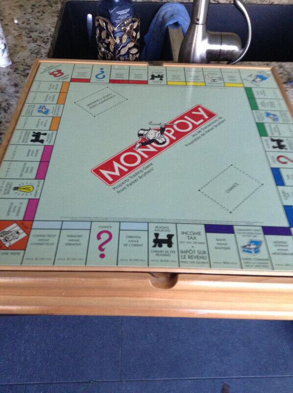 Wooden box style Monopoly and CLue games for sale in Toys & Games in London - Image 4