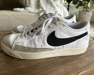 Nike Blazer Low 77 White Black ⎮ Men 8.5 US, View more